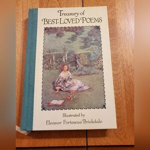 Treasury of Best Loved Poems by Eleanor Fortescue Brickdale HC 1992 1st Edition